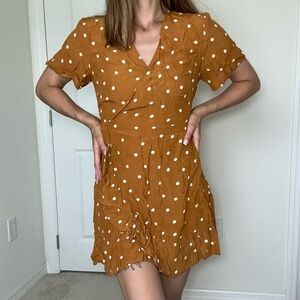 Woman dress 👗 brown size S/M